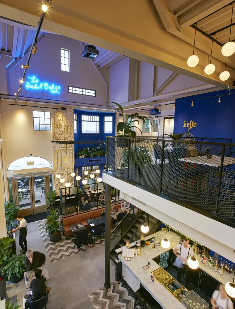 The mezzanine at Maasmechelen Village